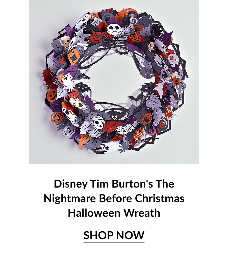 Nightmare Before Christmas Halloween wreath