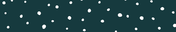 Dark green background with falling snow pattern