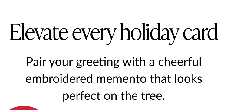 Elevate every holiday card headline with subhead