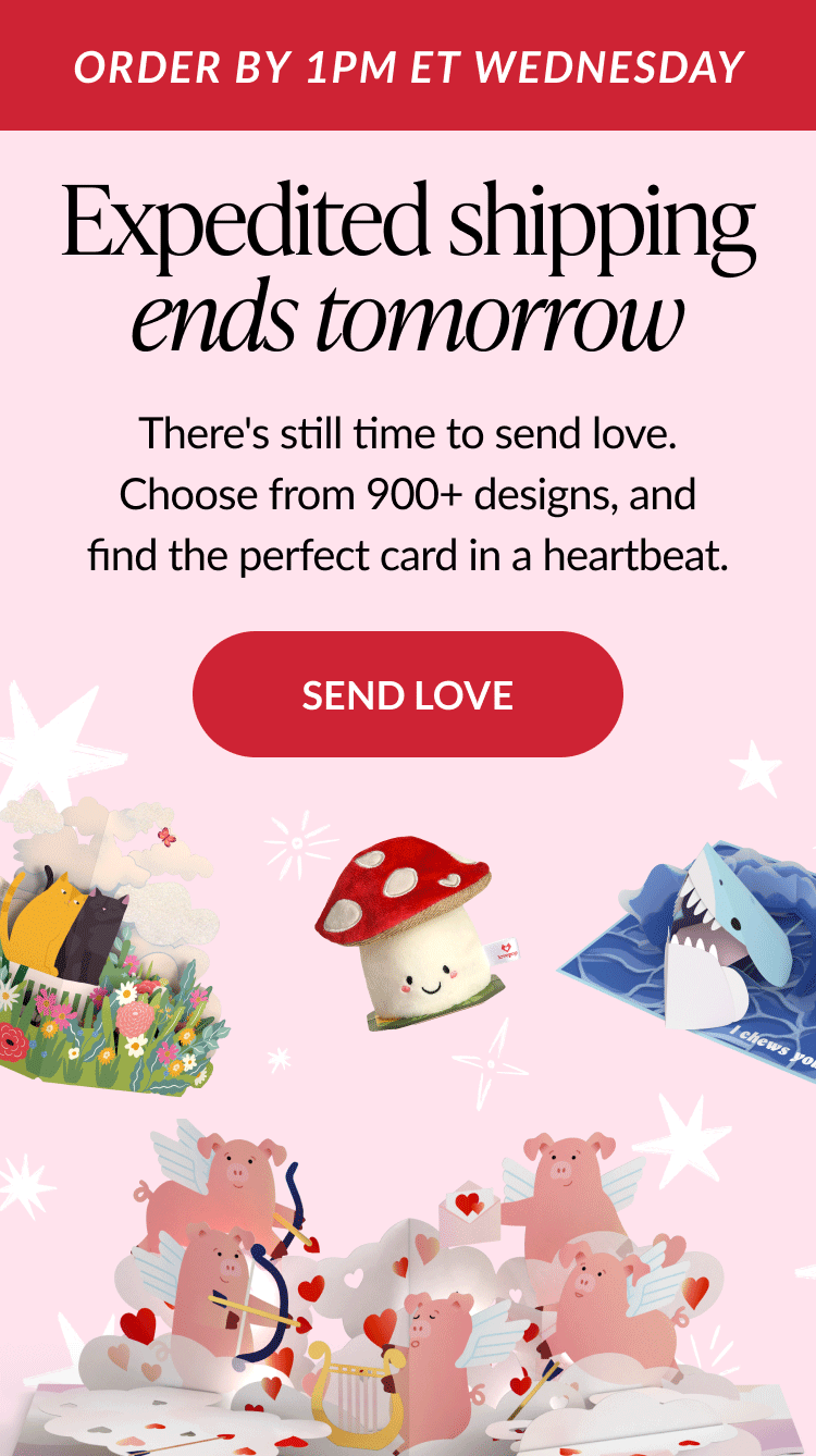 Lovepop pop-up greeting cards displayed on a light background