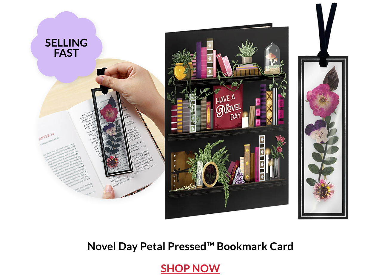 Petal Pressed bookmark card product image