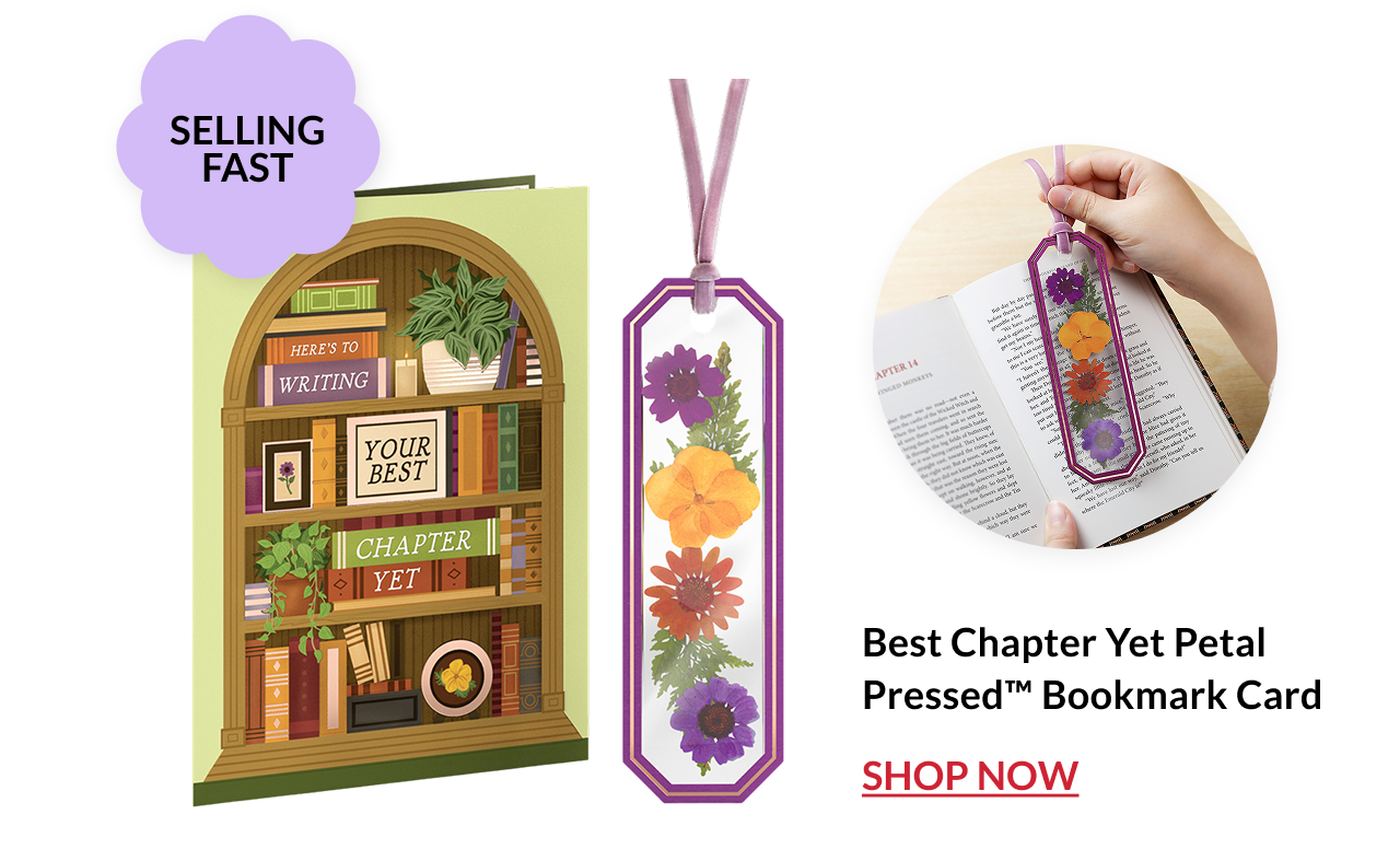 Petal Pressed bookmark card product image