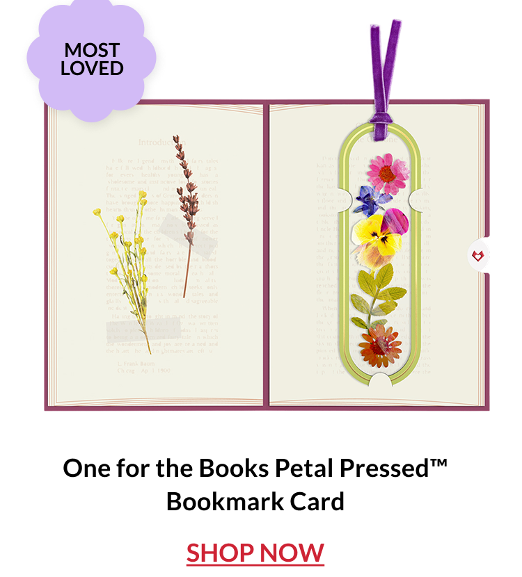 Petal Pressed bookmark card product image