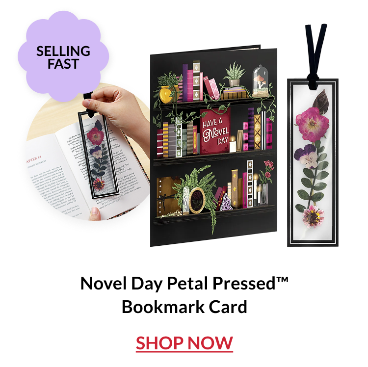Petal Pressed bookmark card product image