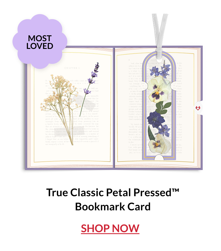 Petal Pressed bookmark card product image