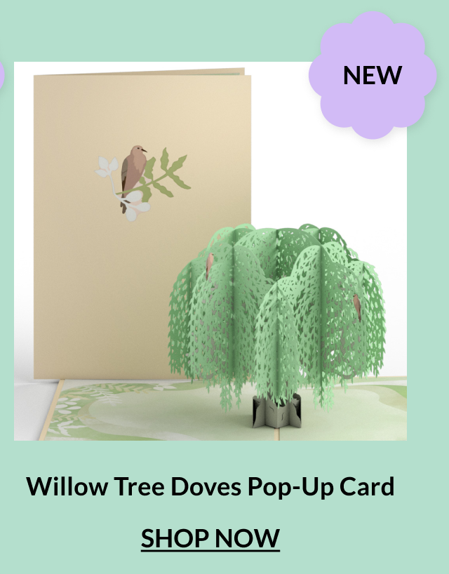 Willow Tree Doves Pop-Up Card. Shop now.