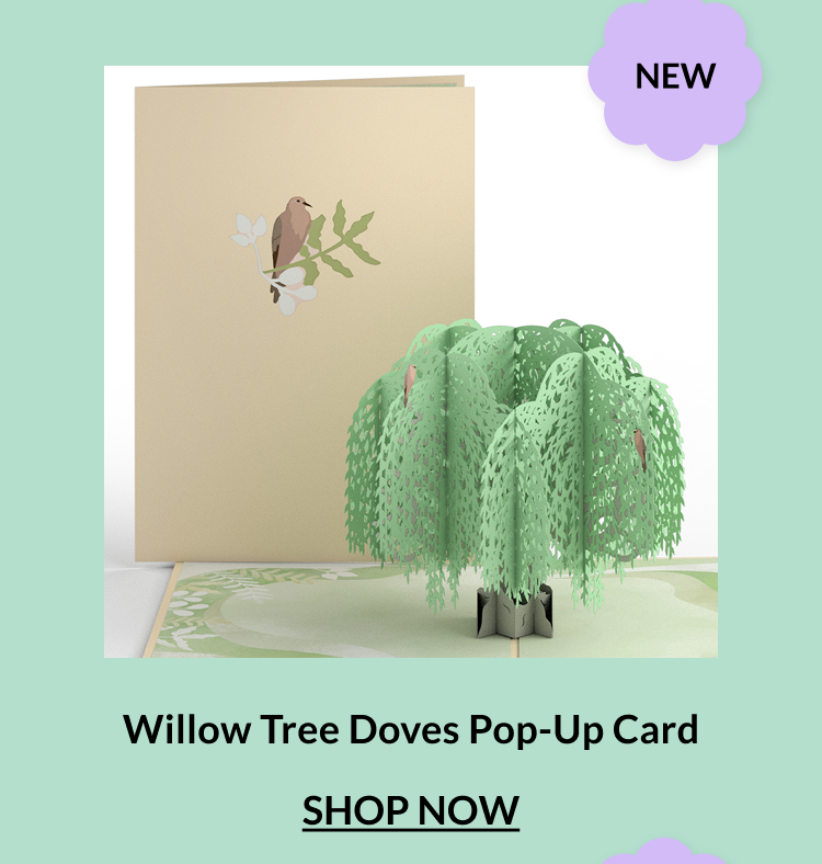 Willow Tree Doves Pop-Up Card. Shop now.