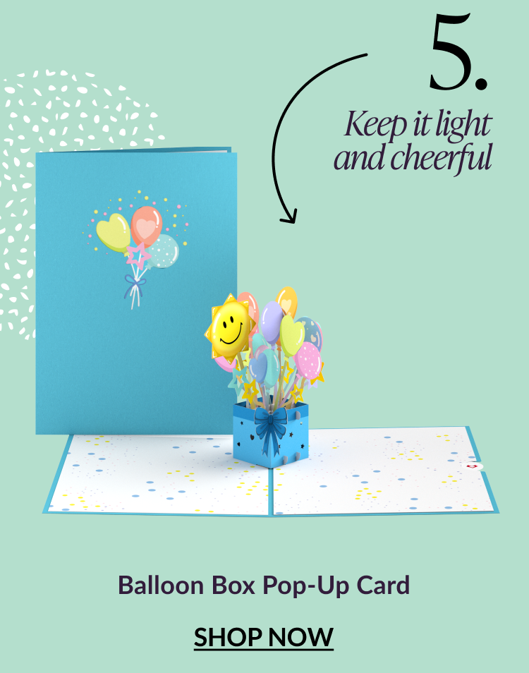 Balloon Box Pop-Up Card