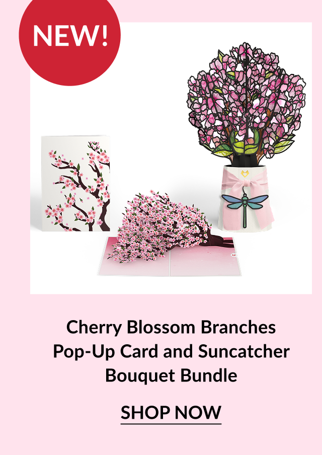 Bundle gift section featuring suncatcher bouquets