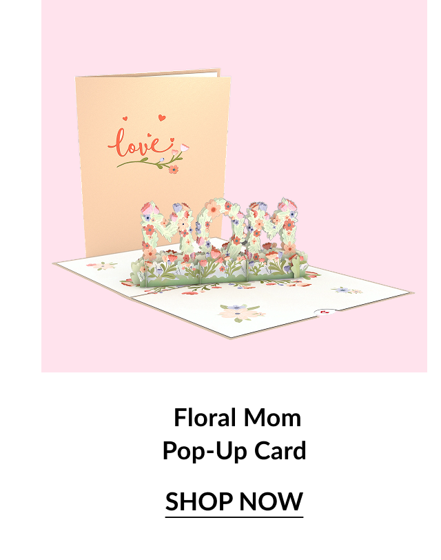 Floral Mom Pop-Up Card