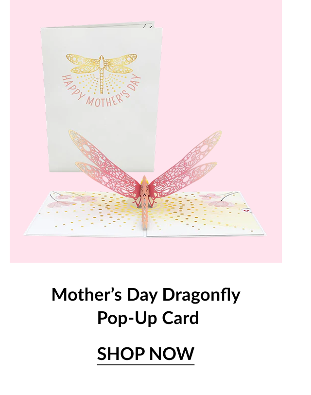 Mother's Day Dragonfly Pop-Up Card