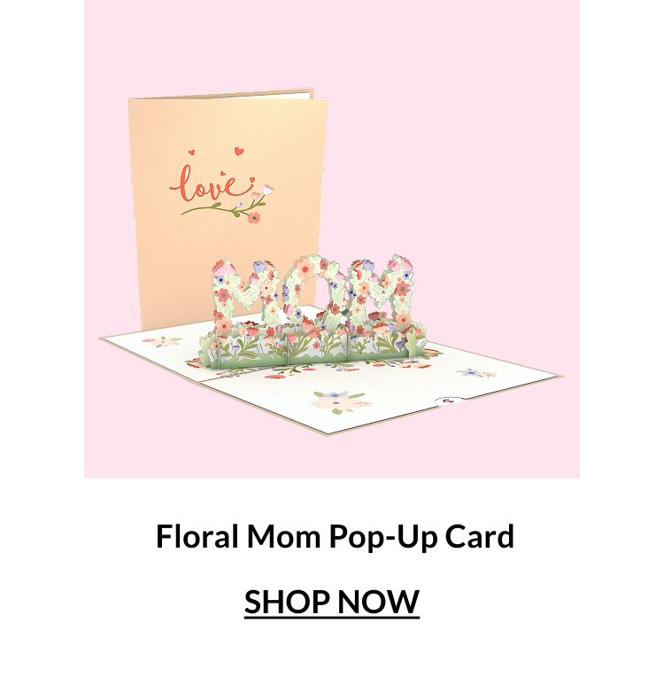 Floral Mom Pop-Up Card