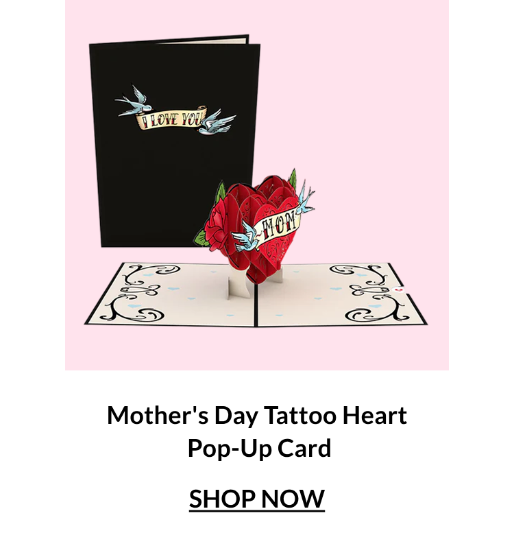 Mother's Day Tattoo Heart Card