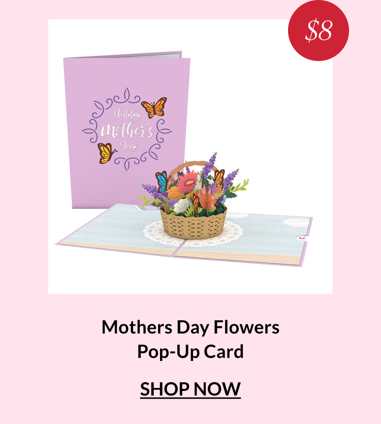Mothers Day Flowers Card
