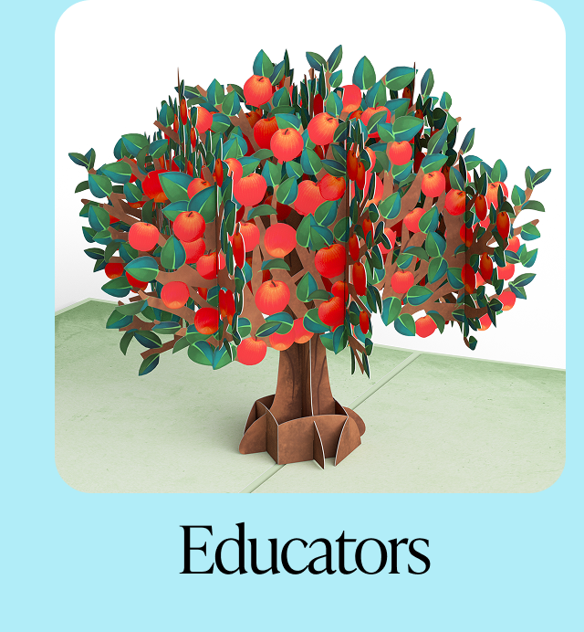 Educators — cards for teachers