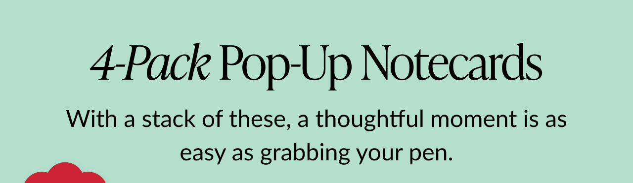 Shop Lovepop 4-Pack Pop-Up Notecards