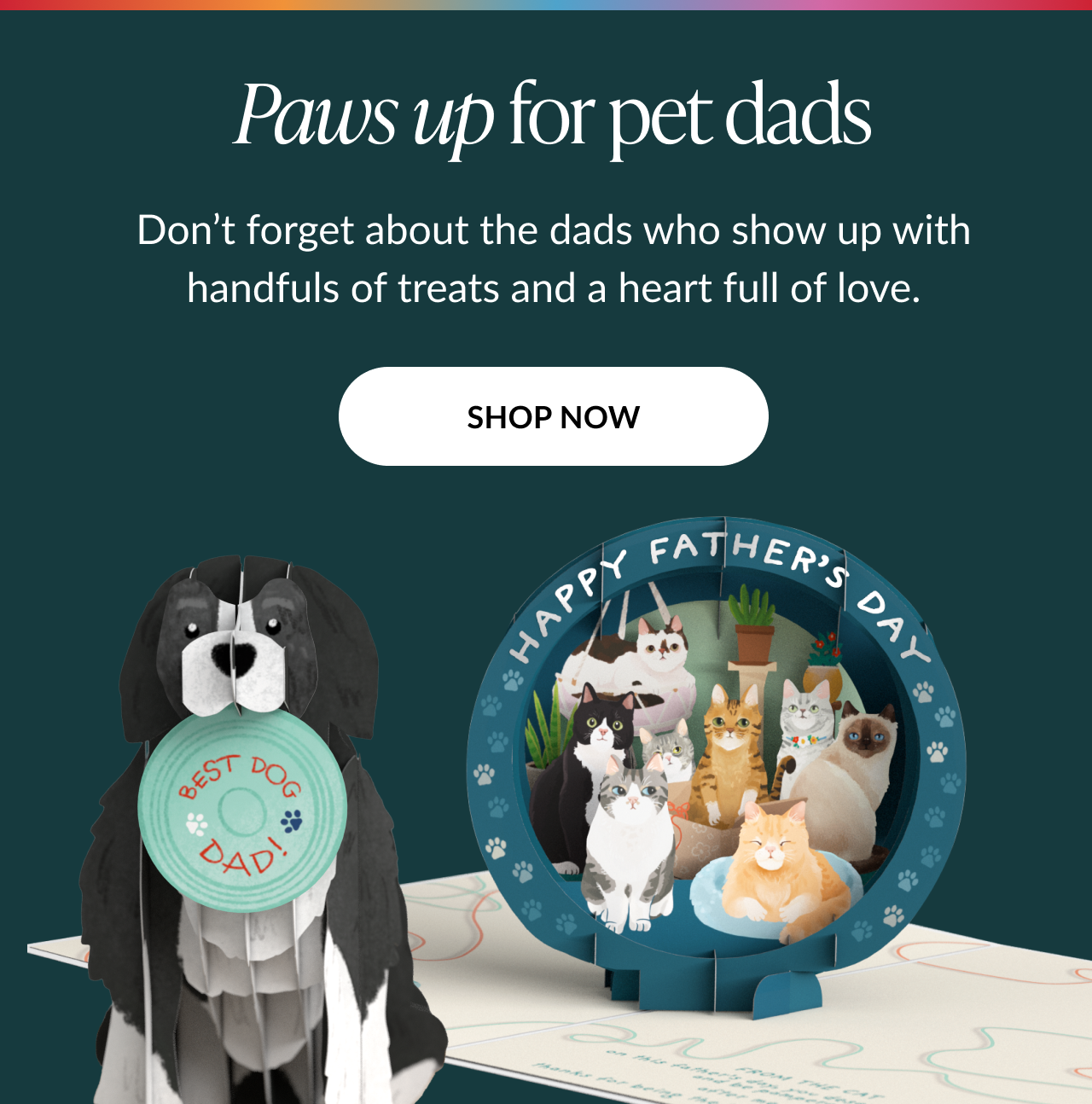 Father's Day cards and gifts for pet dads