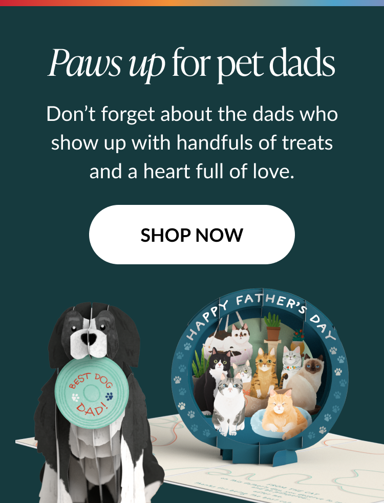 Father's Day cards and gifts for pet dads