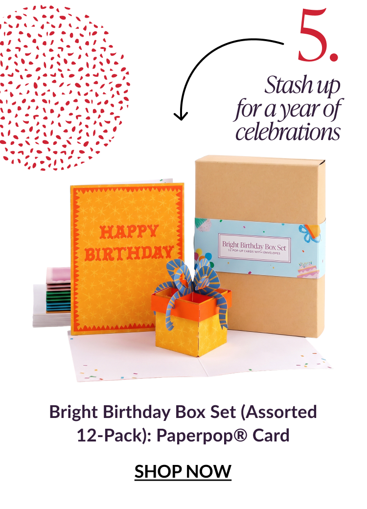 Bright Birthday Box Set — Paperpop cards