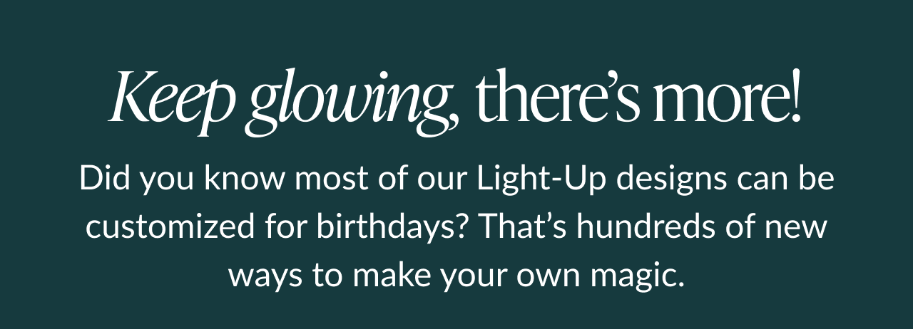 Birthday light-up pop-up cards with sentiment sets