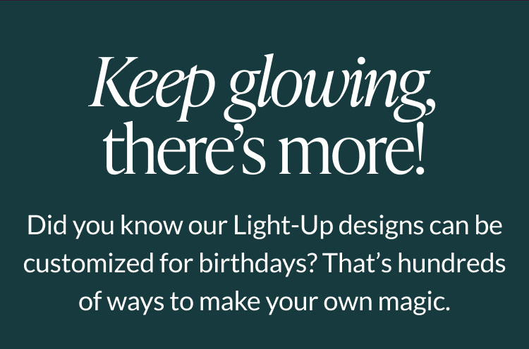 Birthday light-up pop-up cards with sentiment sets