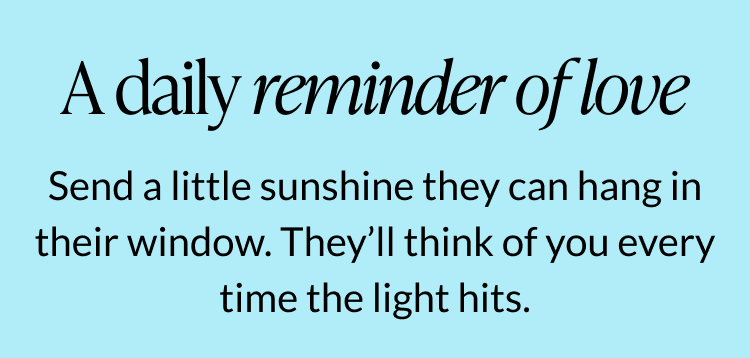 A daily reminder of love — Suncatcher Cards