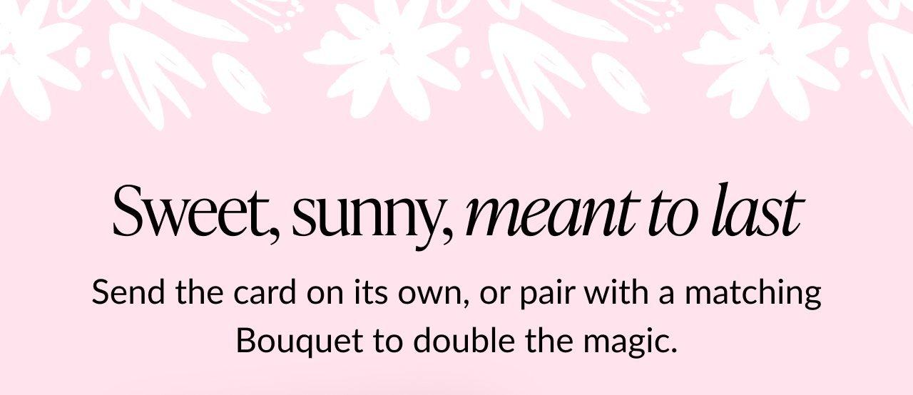 Sweet, sunny, meant to last — shop birthday suncatcher cards