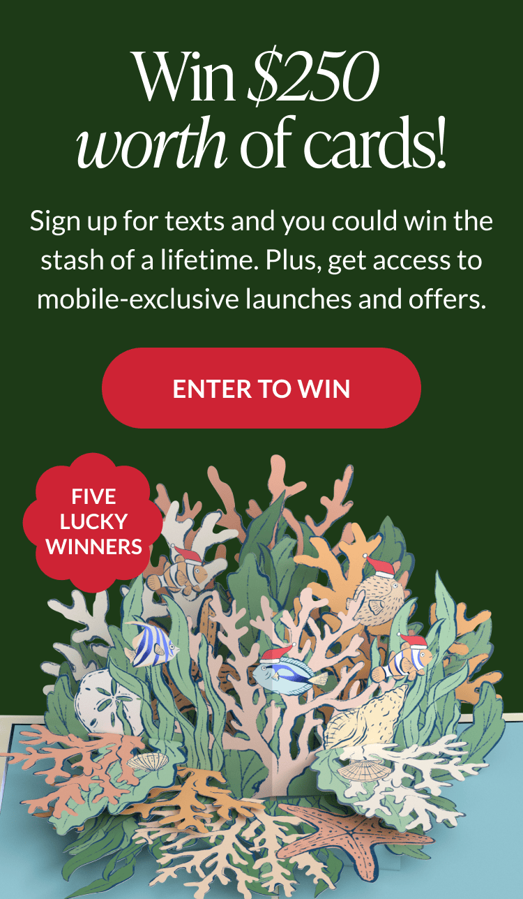 Enter to win $250 worth of cards