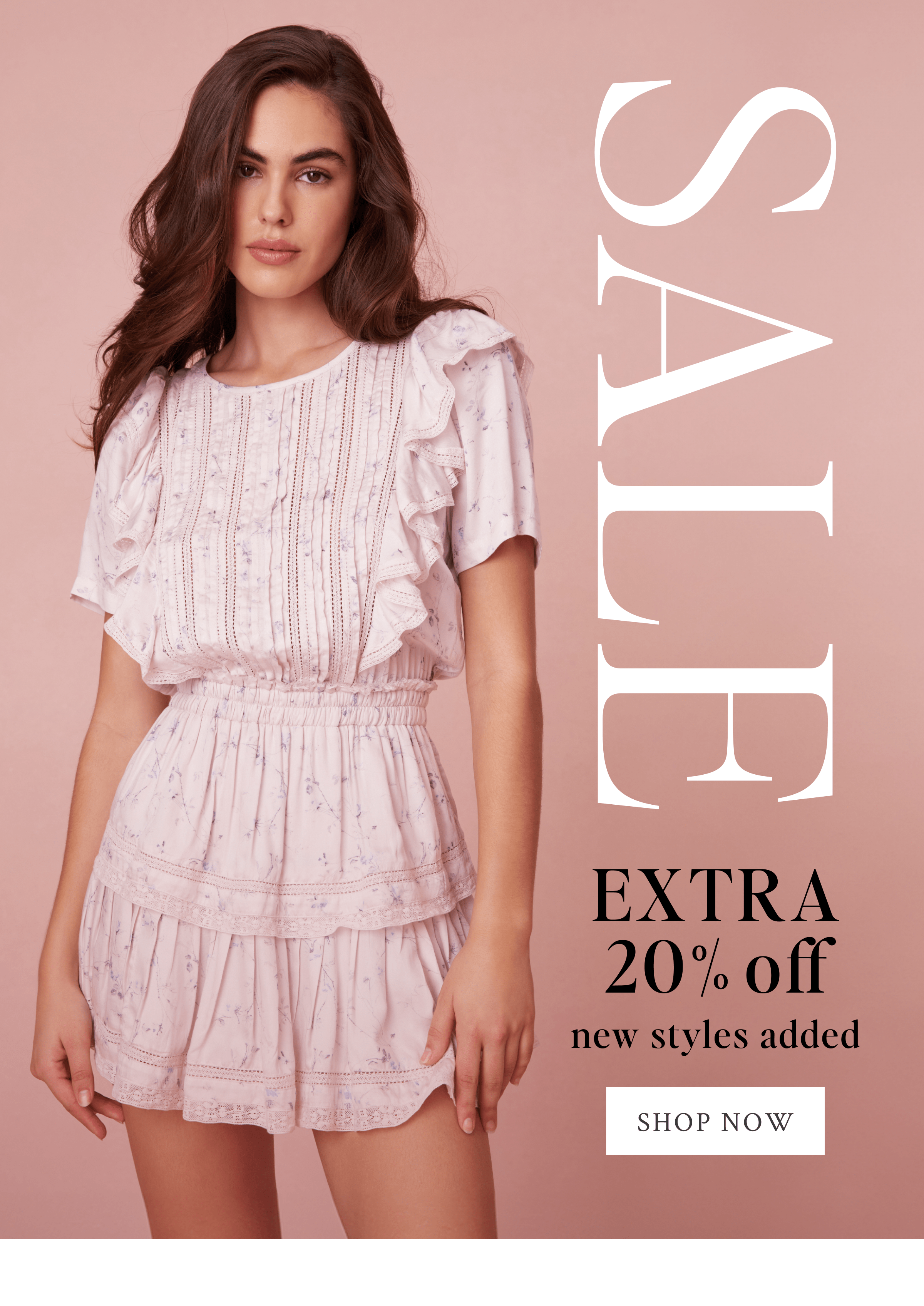Extra 20% off sale. New styles added.