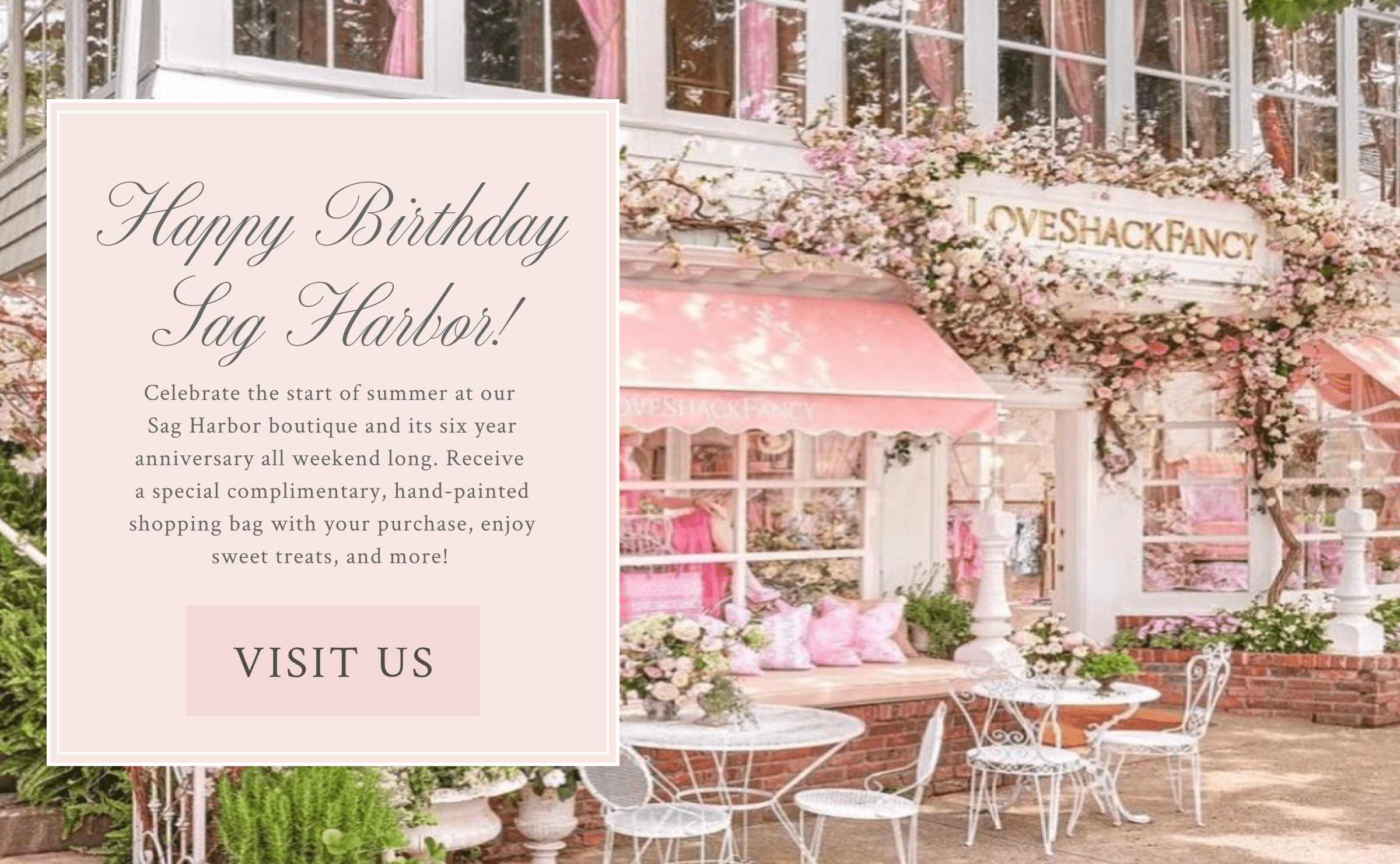 Happy Birthday Sag Harbor