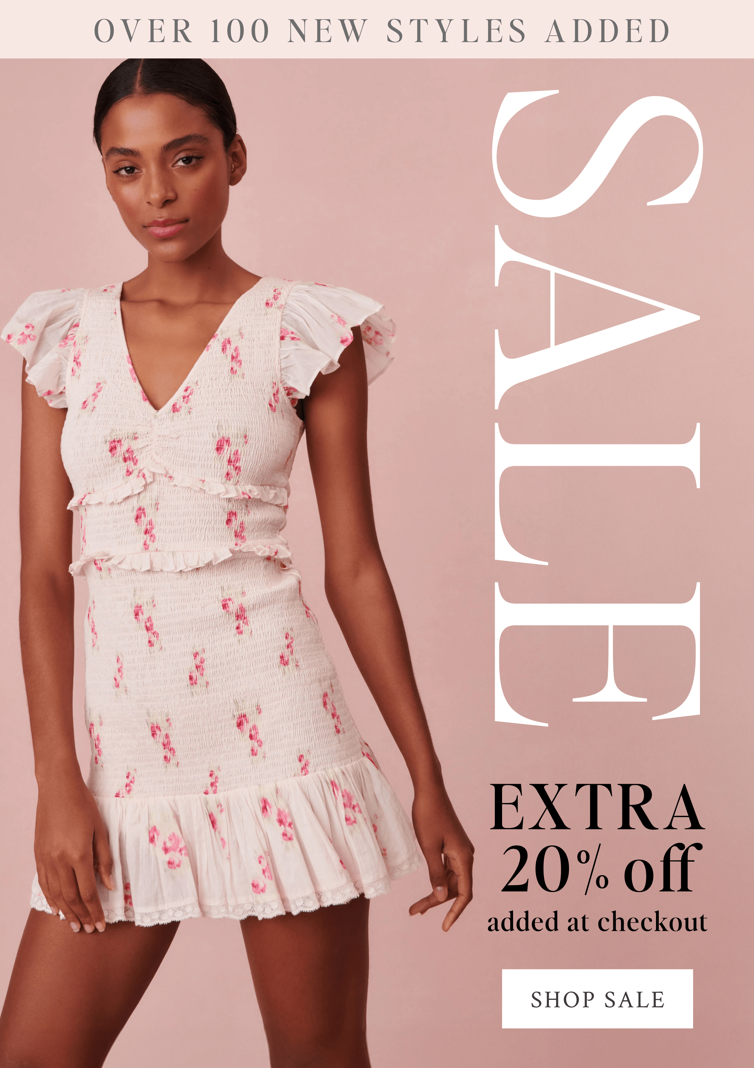 Extra 20% off sale. New styles added.