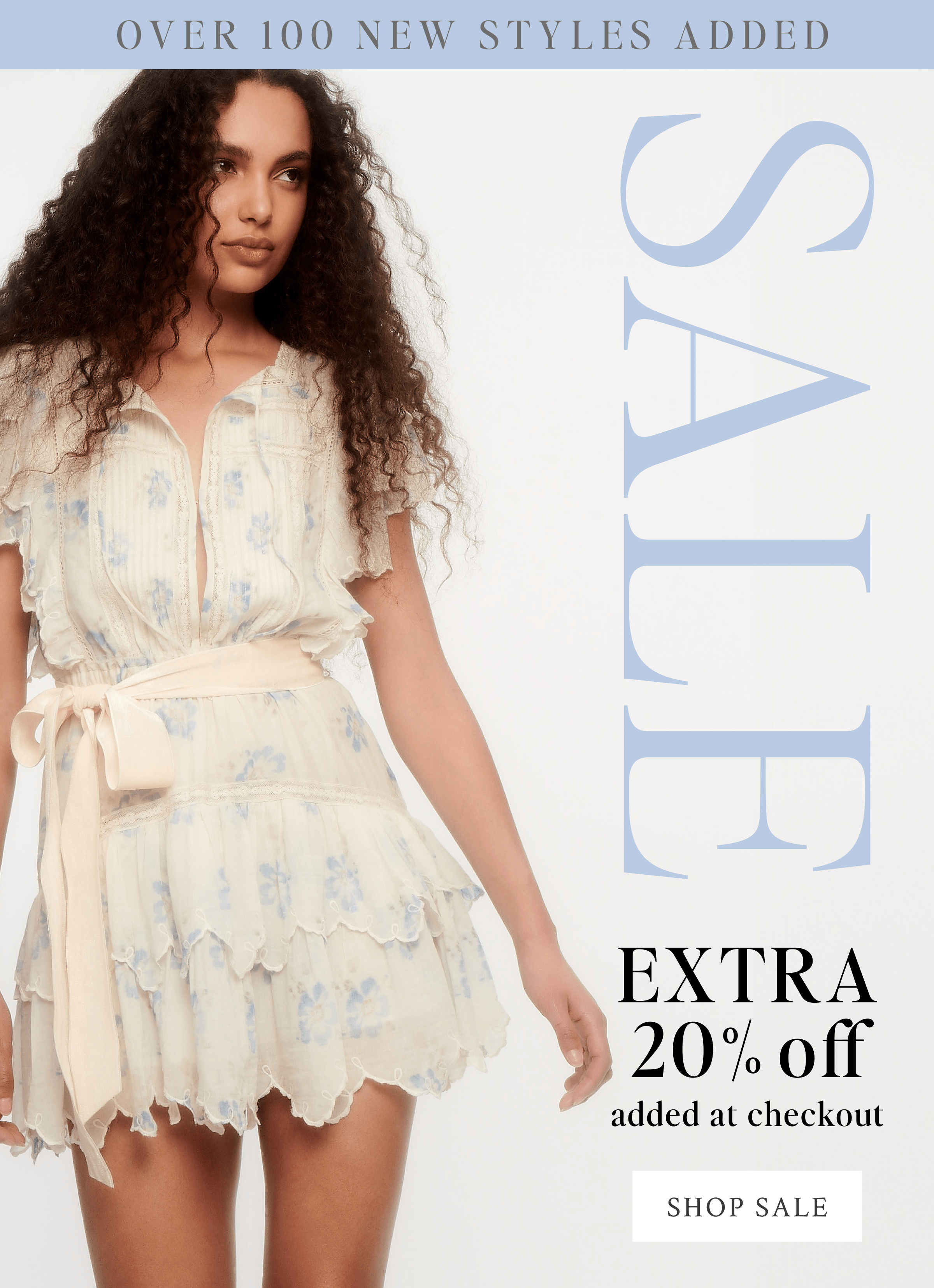 Extra 20% off sale. New styles added.