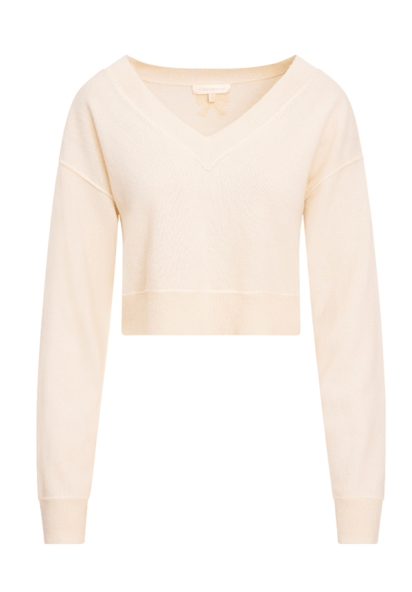 Sansa Cashmere Bow Pullover