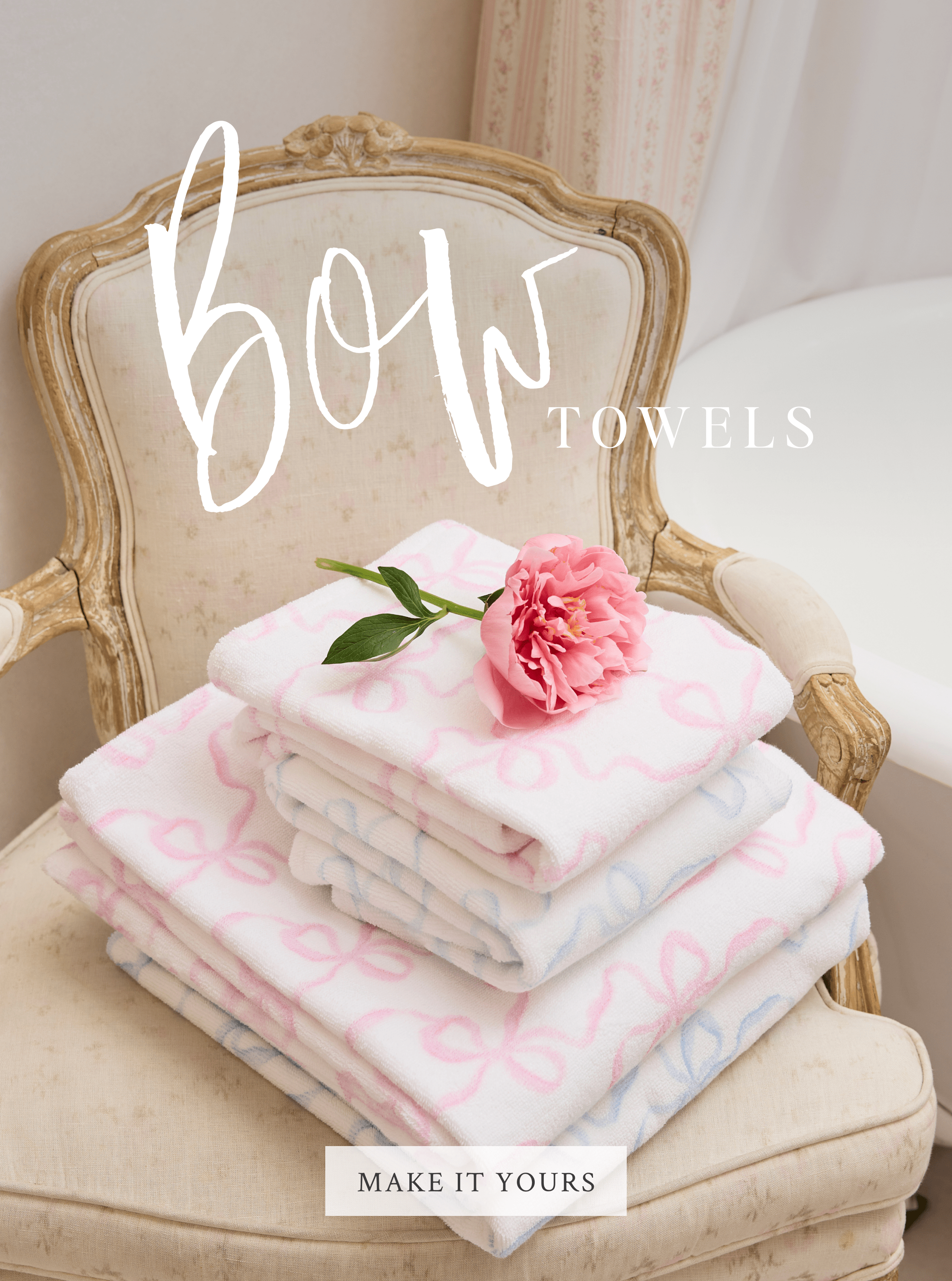 Bow towels