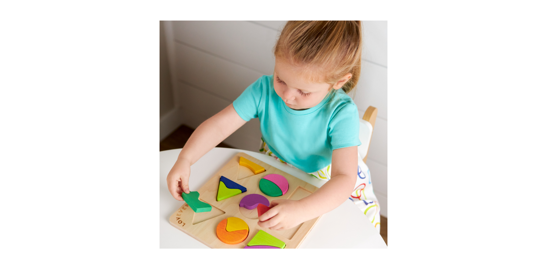For 2-year-olds: Land & Sky Two-Part Puzzle Board