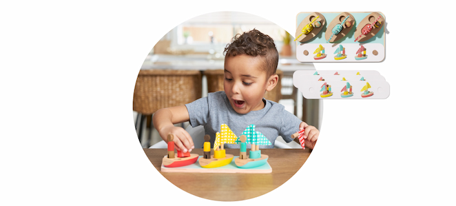 Pattern Match Boats & Cards Set