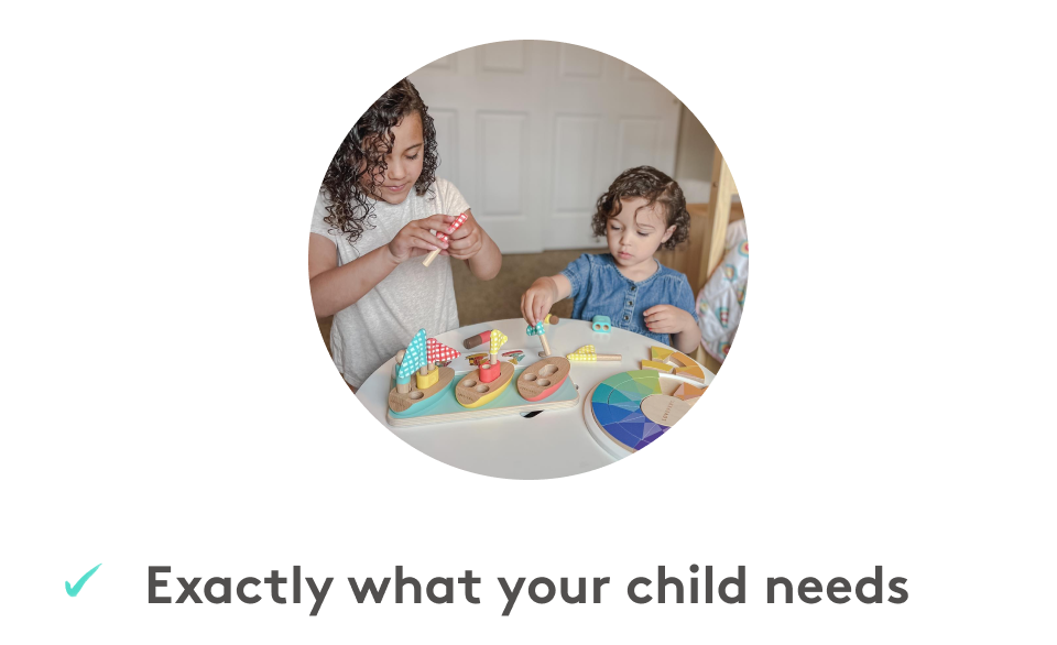 Exactly what your child needs