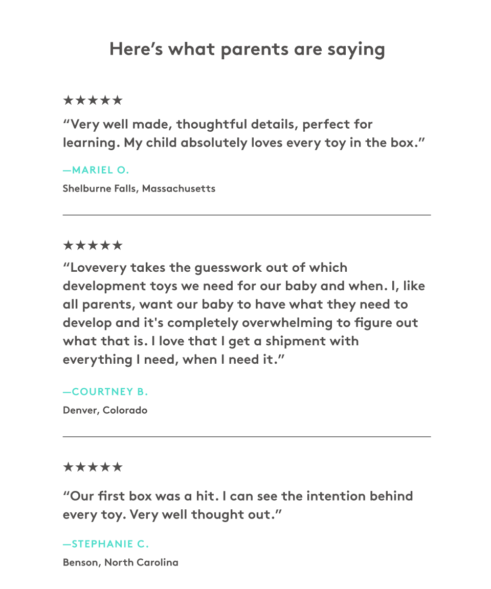 Here's what parents are saying