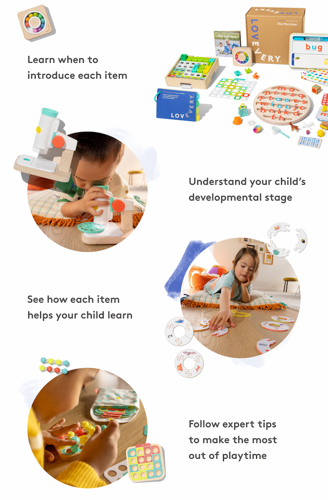 Learn when to introduce each item