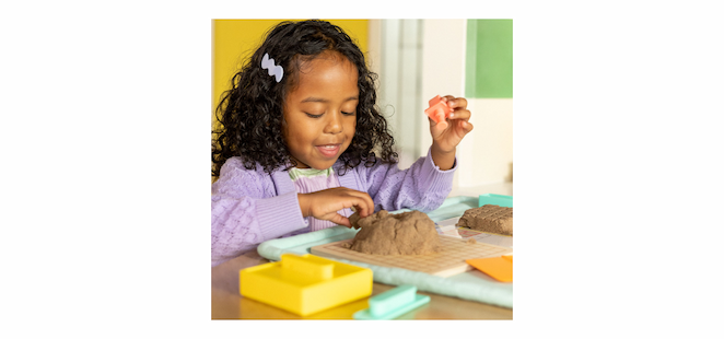 Hands-on learning: Modeling Sand, Unit Block Builders & Activity Cards