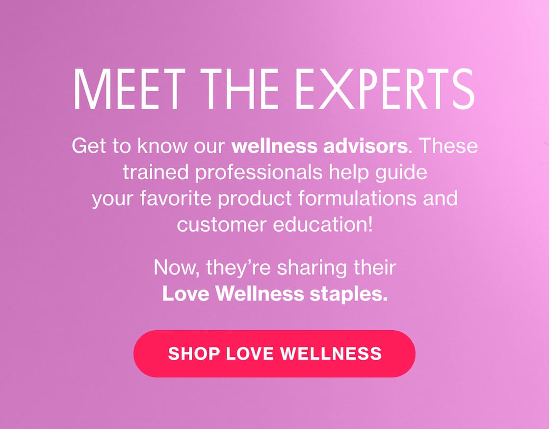 MEET THE EXPERTS | SHOP LOVE WELLNESS