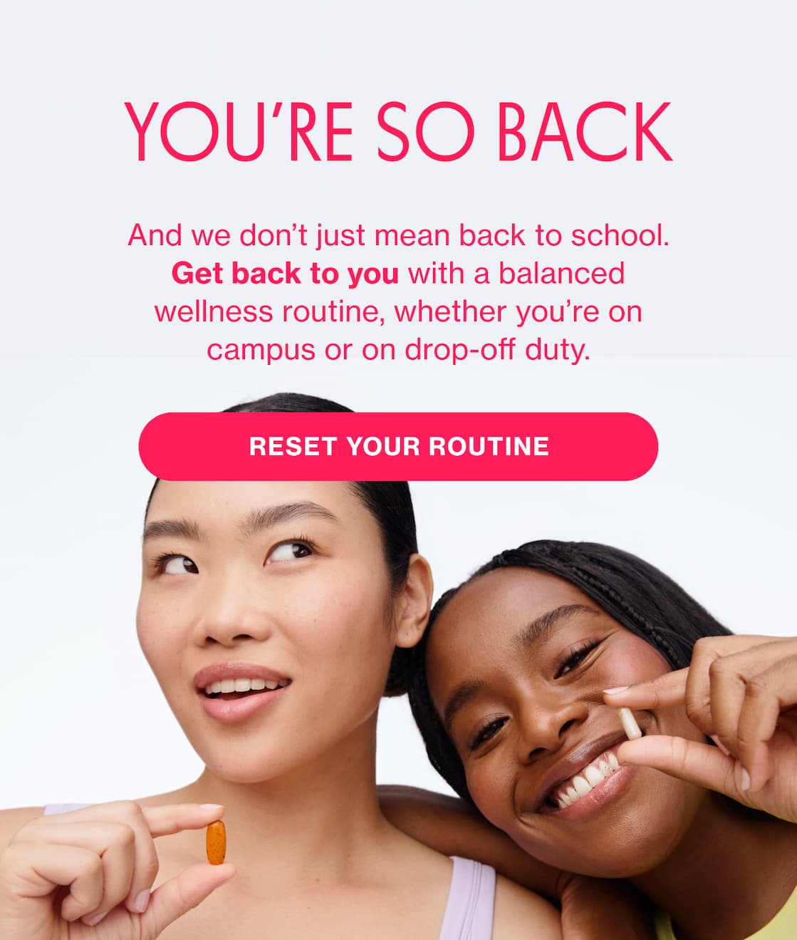 YOU'RE SO BACK | RESET YOUR ROUTINE