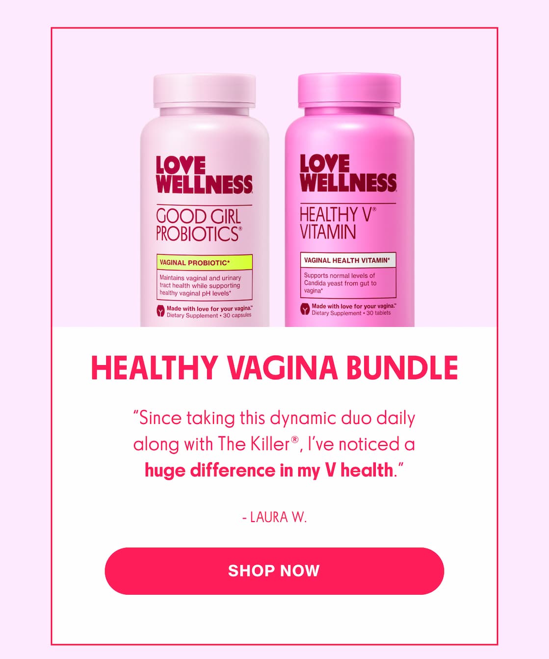 HEALTHY VAGINA BUNDLE | SHOP NOW