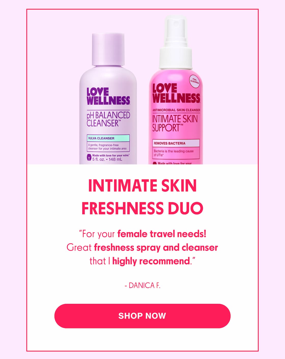 INTIMATE SKIN FRESHNESS DUO | SHOP NOW
