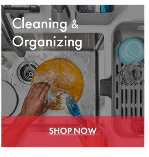 cleaning & organizing