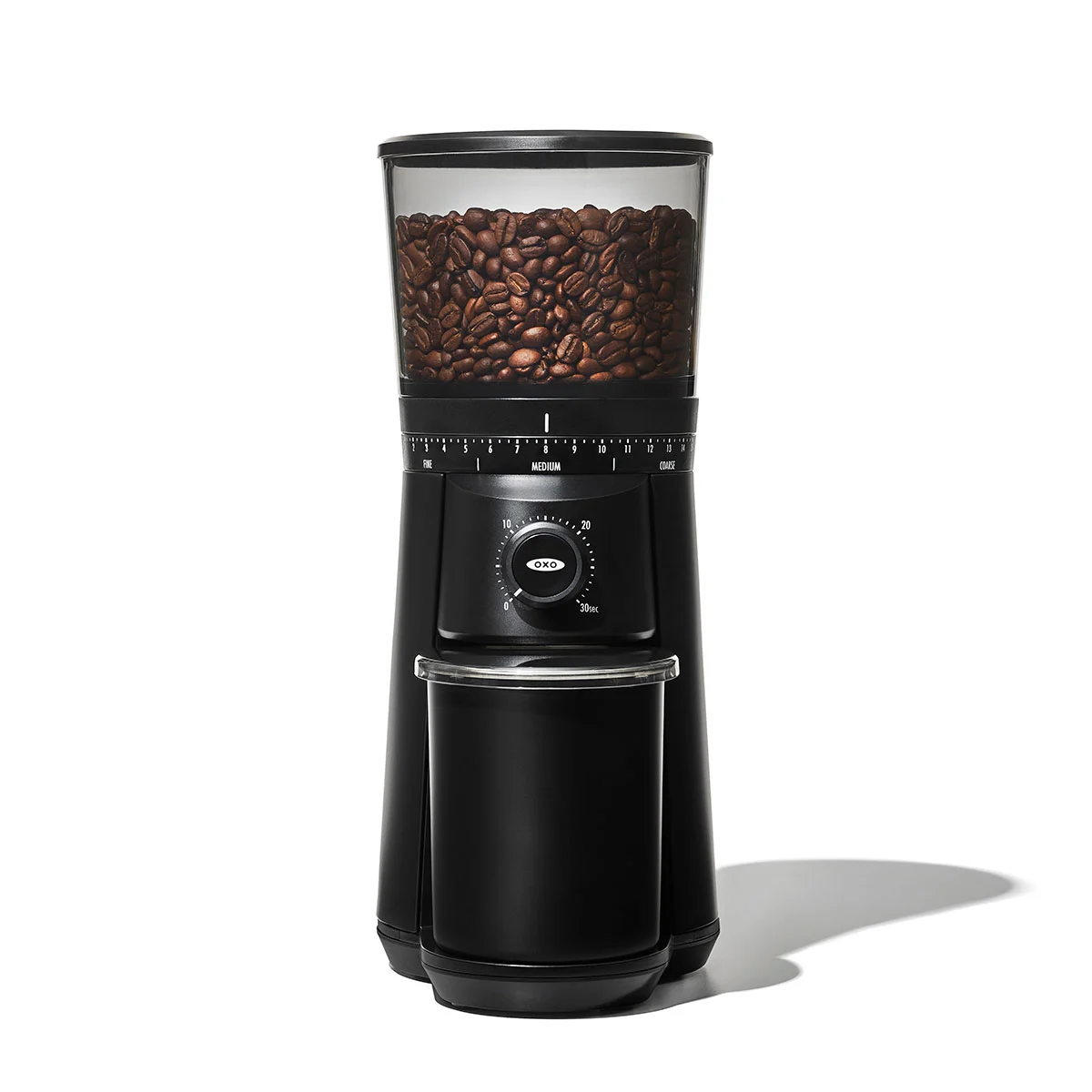 Image of Conical Burr Coffee Grinder - Matte Black