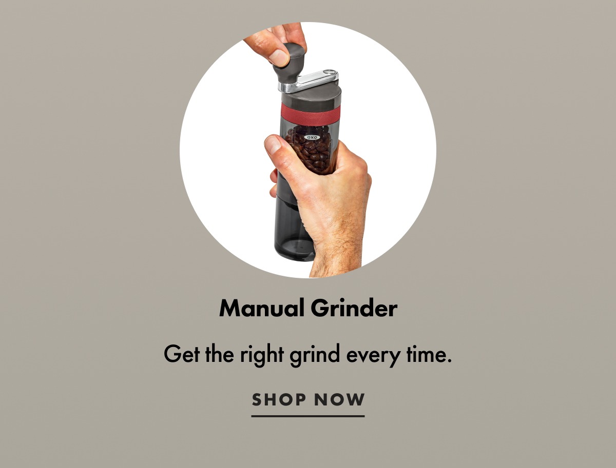 Outdoor manual coffee grinder. Shop now. 