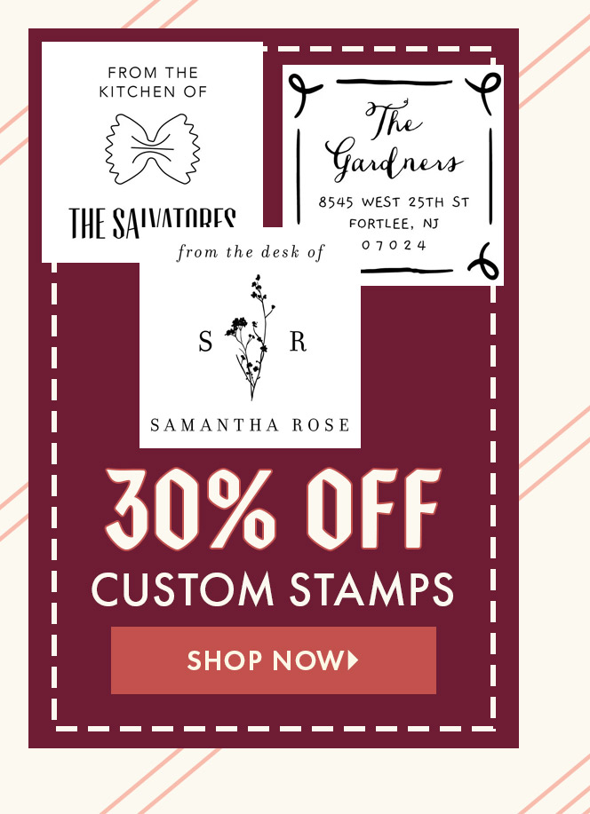 Custom Address Stamps & More
