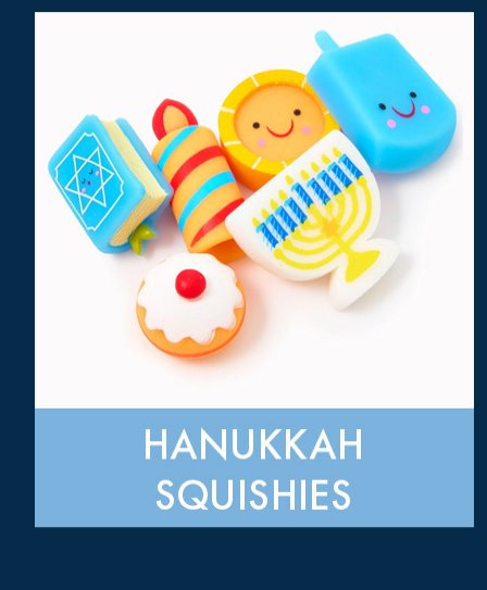 Hanukkah Squishies Set of 6