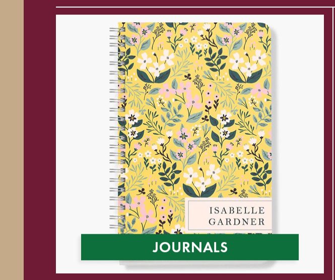 Journals & Spiral Notebooks